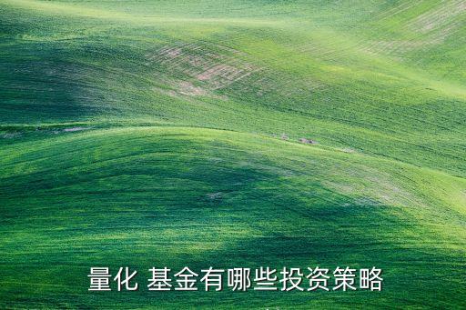 公募對沖型量化基金