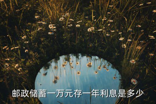郵儲(chǔ)銀行協(xié)議存款利率,中國郵儲(chǔ)銀行最新存款利率