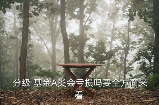  分級(jí) 基金A類會(huì)虧損嗎要全方面來看
