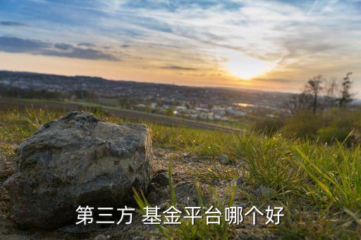 第三方 基金平臺(tái)哪個(gè)好