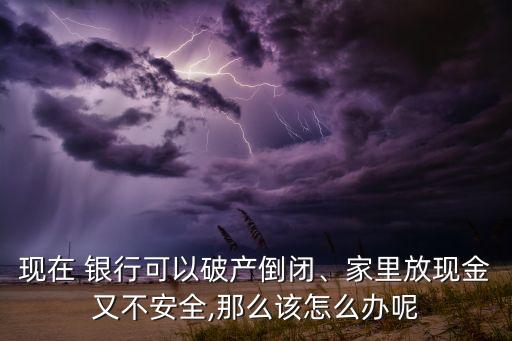 現(xiàn)在 銀行可以破產倒閉、家里放現(xiàn)金又不安全,那么該怎么辦呢