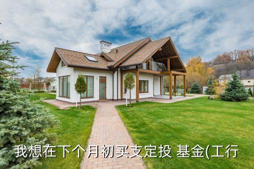 我想在下個(gè)月初買(mǎi)支定投 基金(工行