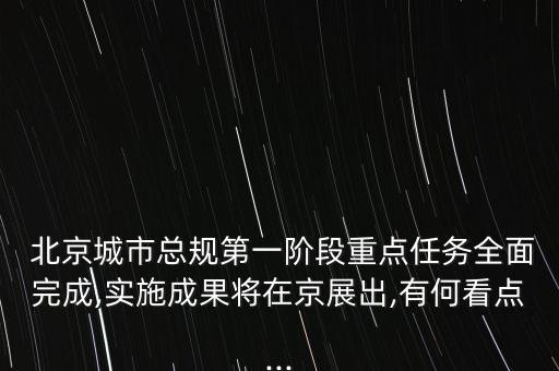 北京中心城區(qū)疏解政策禁止建設