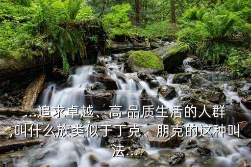 中國(guó)品質(zhì)人群