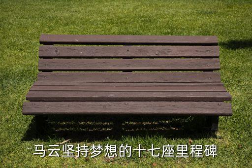 馬云堅(jiān)持夢想的十七座里程碑