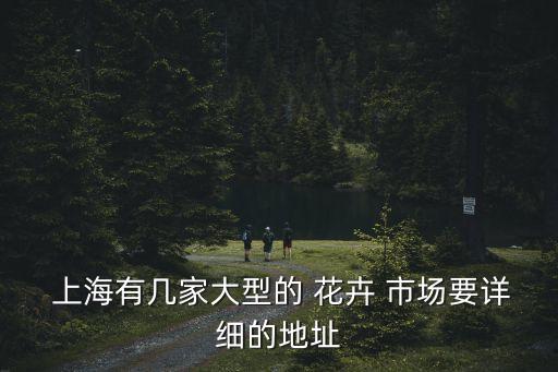 上海大龍花卉市場,上?；ɑ苁袌鲆挥[表