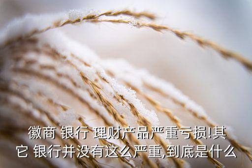 2016徽商銀行理財產品