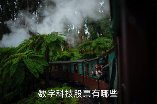 數字科技股票有哪些