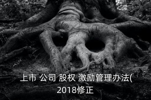 股權激勵上市公司