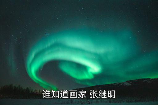 誰(shuí)知道畫家 張繼明