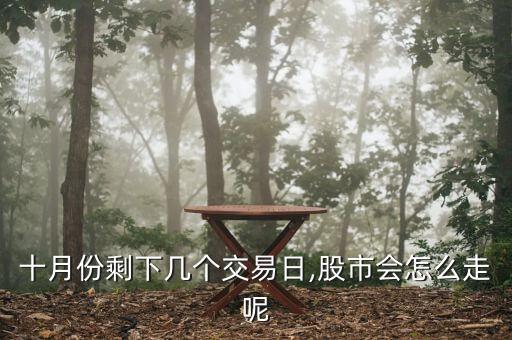 十月份剩下幾個交易日,股市會怎么走呢
