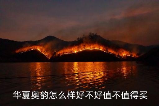  華夏奧韻怎么樣好不好值不值得買(mǎi)