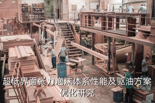 超低界面張力泡沫體系性能及驅油方案優(yōu)化研究
