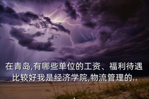 在青島,有哪些單位的工資、福利待遇比較好我是經(jīng)濟(jì)學(xué)院,物流管理的...