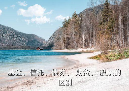 基金、信托、債券、 期貨、 股票的區(qū)別