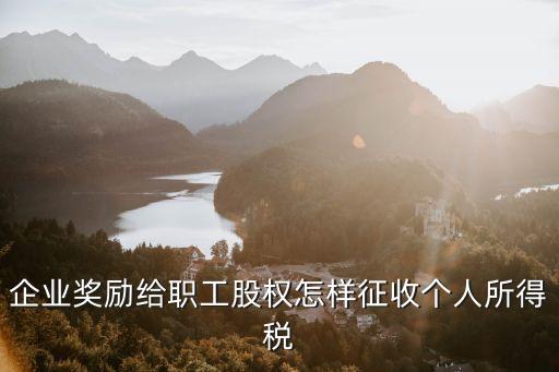 企業(yè)獎勵給職工股權怎樣征收個人所得稅
