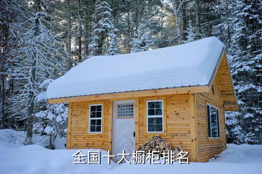 全國(guó)十大櫥柜排名