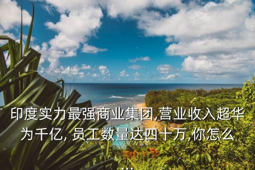 印度實力最強商業(yè)集團(tuán),營業(yè)收入超華為千億, 員工數(shù)量達(dá)四十萬,你怎么...