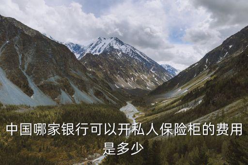 中國哪家銀行可以開私人保險柜的費(fèi)用是多少