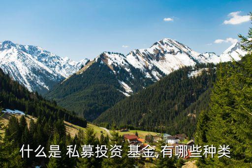 什么是 私募投資 基金,有哪些種類(lèi)
