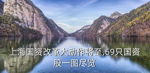 上海國(guó)資改革大動(dòng)作將至,69只國(guó)資股一圖盡覽