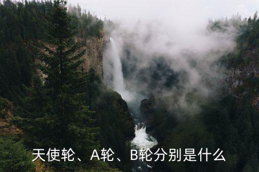 天使輪、A輪、B輪分別是什么