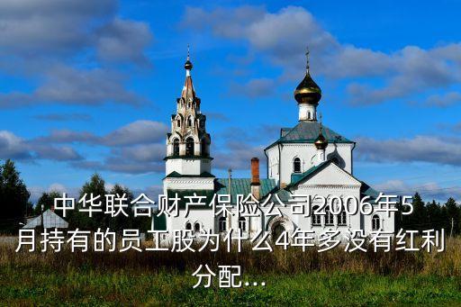  中華聯(lián)合財(cái)產(chǎn)保險公司2006年5月持有的員工股為什么4年多沒有紅利分配...