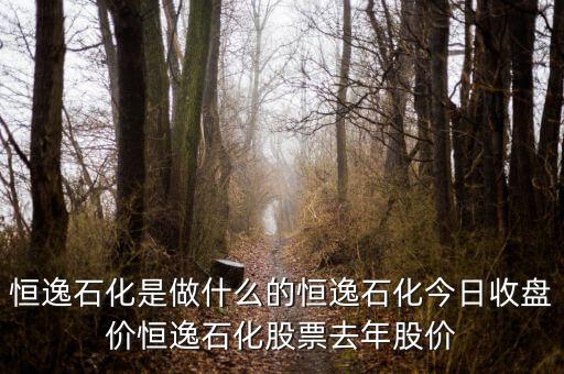 恒逸石化是做什么的恒逸石化今日收盤(pán)價(jià)恒逸石化股票去年股價(jià)