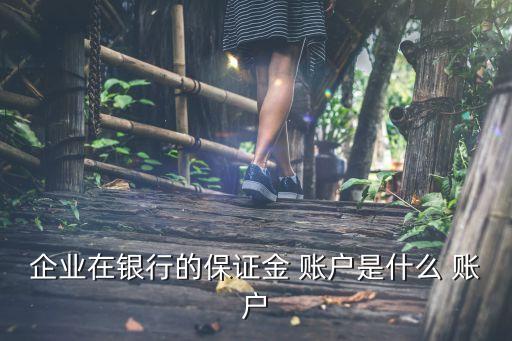 企業(yè)在銀行的保證金 賬戶(hù)是什么 賬戶(hù)