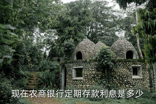 現(xiàn)在農商銀行定期存款利息是多少