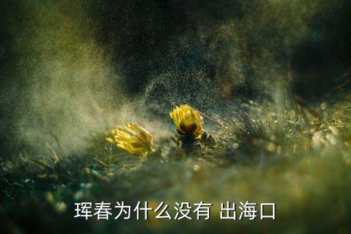 琿春為什么沒有 出?？? class=