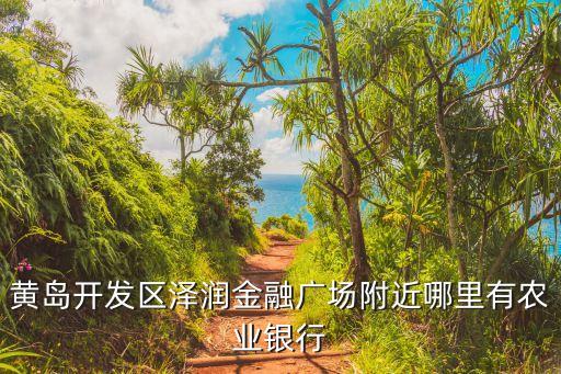 黃島開(kāi)發(fā)區(qū)澤潤(rùn)金融廣場(chǎng)附近哪里有農(nóng)業(yè)銀行