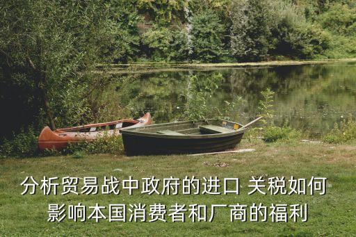 分析貿易戰(zhàn)中政府的進口 關稅如何 影響本國消費者和廠商的福利