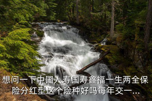 想問一下中國人壽國壽鑫福一生兩全保險(xiǎn)分紅型這個(gè)險(xiǎn)種好嗎每年交一...