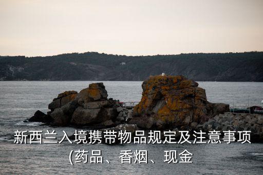  新西蘭入境攜帶物品規(guī)定及注意事項(xiàng)(藥品、香煙、現(xiàn)金
